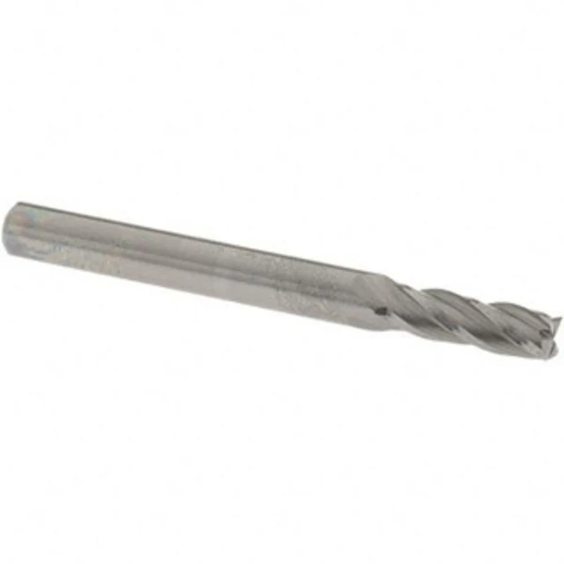 Accupro 6mm, 19mm LOC, 6mm Shank Diam, 63mm OAL, 2 Flute, Solid Carbide Square End Mill Single End, AlTiN Finish, Spi...